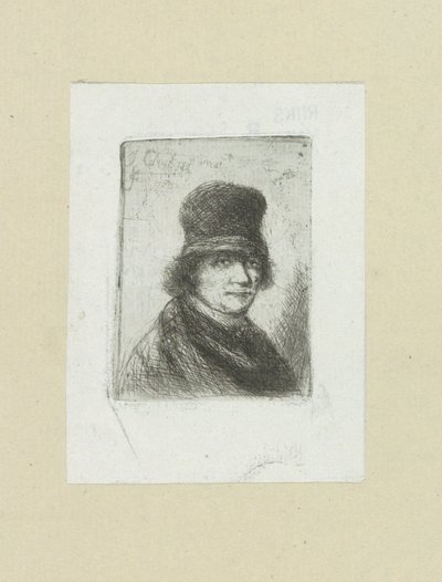 Mann setter hoge hoed The Compleat Work of Etchings av John Chalon / Oeuvre Complette des Eaux Fortes av Jean Chalon (serietittel) av Jan Chalon