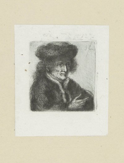 Volwassen mann setter bontmuts The Compleat Work of Etchings av John Chalon / Oeuvre Complette des Eaux Fortes av Jean Chalon (serietittel) av Jan Chalon