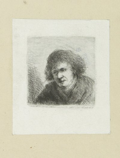 Volwassen mann, naar lenker The Compleat Work of Etchings av John Chalon / Oeuvre Complette des Eaux Fortes av Jean Chalon (serietittel) av Jan Chalon