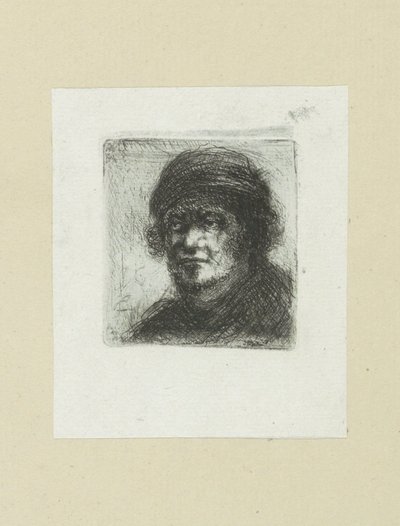 Volwassen mann, til linker The Complete Work of Etchings av John Chalon / Oeuvre Complette des Eaux Fortes par Jean Chalon (serietittel) av Jan Chalon