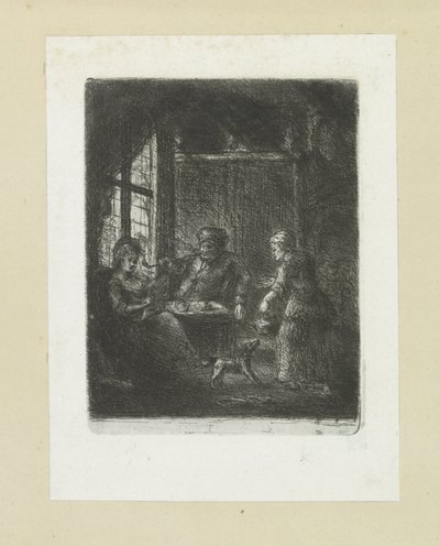 Woonkamer setter par The Compleat Work of Etchings av John Chalon / Oeuvre Complette des Eaux Fortes av Jean Chalon (serietittel) av Jan Chalon