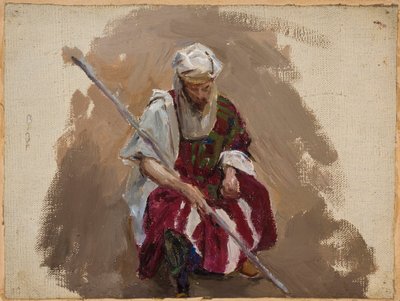 Marino - Portrett i afrikansk drakt av Jan Ciągliński