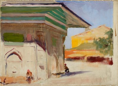 Gate i en sørlandsk by. Fra en reise til Konstantinopel av Jan Ciągliński