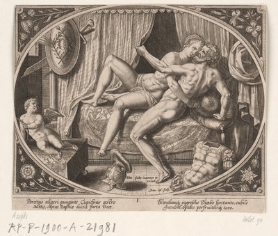 Utroskap av Venus og Mars Venus og Mars (serietittel) av Jan Collaert (II)