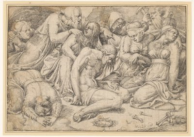 Kristi klagesang De Bewening av Jan Cornelisz Vermeyen