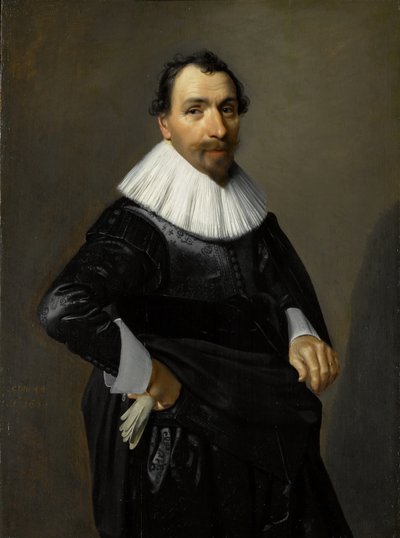 Portrett av Arent Kievit av Jan Damen Cool