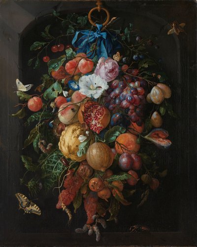 Festong av frukt og blomster Festong av frukt og blomster av Jan Davidsz de Heem