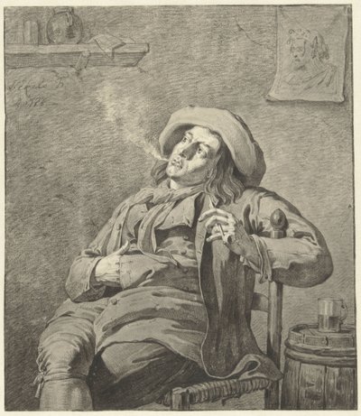 røykende mann av Jan Ekels (II)