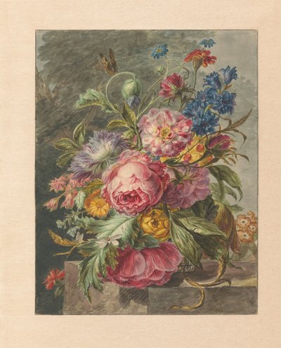 Stilleben med blomster av Jan Evert Morel (I)