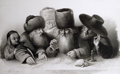 En forhastet spekulasjon, Warszawa, 1841 av Jan Feliks Piwarski