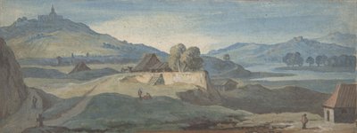 Landskap, n.d.. av Jan Frans van Bloemen