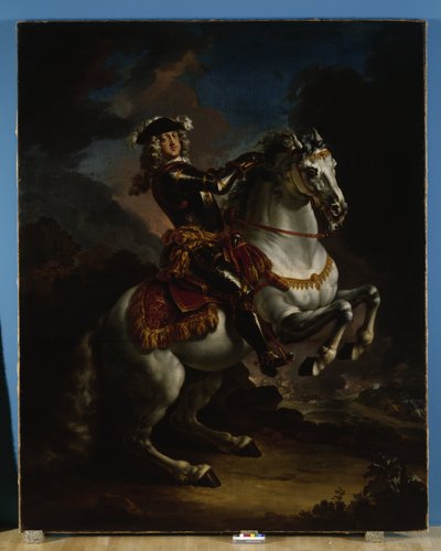 Kurfyrst Johann Wilhelm von Pfalz-Neuburg til hest av Jan Frans van Douven