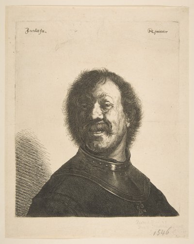 Leende mann i en kløft, 1620-40. av Jan Georg van Vliet