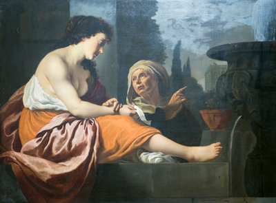 Batseba ved badet hennes av Jan Gerritsz. van Bronckhorst