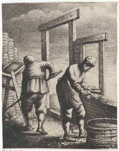 Masonry Occupations (serietittel) av Jan Gillisz. van Vliet