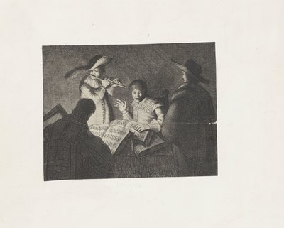 Musikkselskapet Hearing The five senses (serietittel) av Jan Gillisz. van Vliet