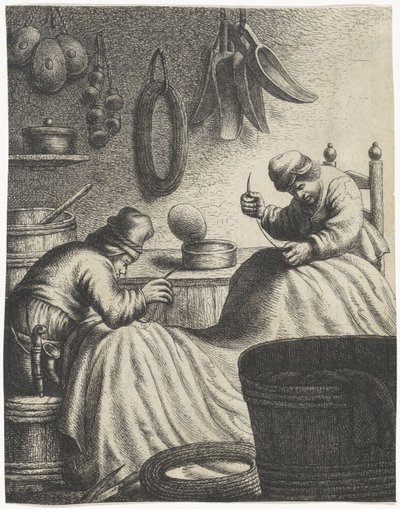 seilmakere Yrker (serietittel) av Jan Gillisz. van Vliet