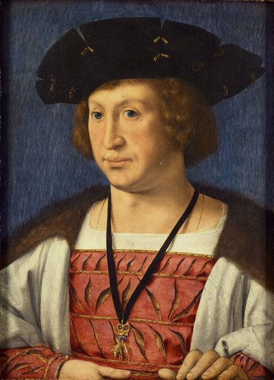 Floris van Egmond 1469-1539, greve av Buren, 1536 av Jan Gossaert