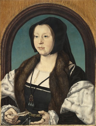 Portrett av Anna de Berghes, ca. 1526-30 av Jan Gossaert