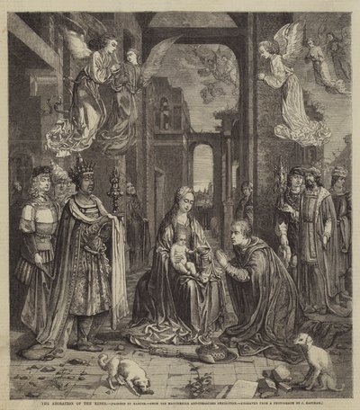 Tilbedelsen av kongene av Jan Gossaert