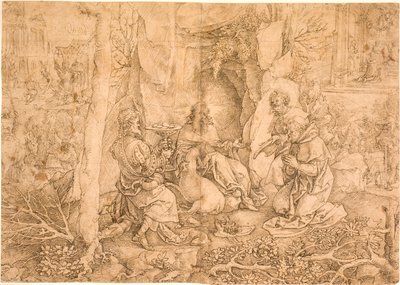 Legenden om St Giles av Jan Gossaert