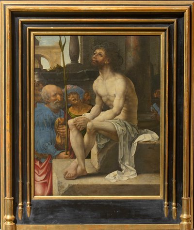The mocking of Christ, 1527. av Jan Gossaert