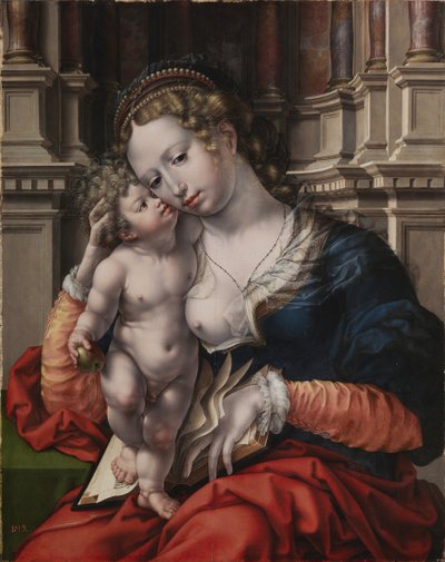 Jomfru og barn av Jan Gossaert