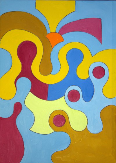 Nativity Scene, 2009 (olje på lerret) av Jan Groneberg