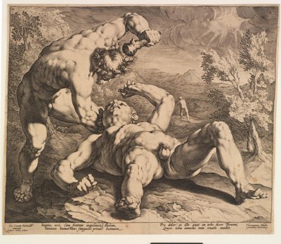 Kain dreper Abel av Jan Harmensz. Muller
