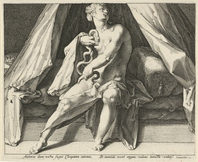 Kleopatras død av Jan Harmensz. Muller
