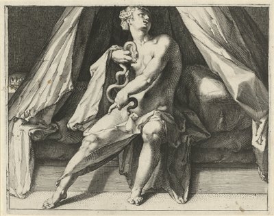 Kleopatras død av Jan Harmensz. Muller