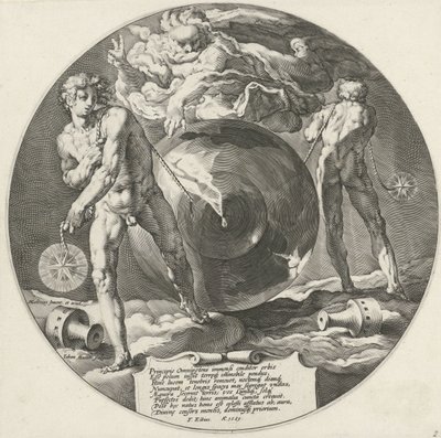 Guds Ånd svever over vannet Creation of the World (serietittel) av Jan Harmensz. Muller