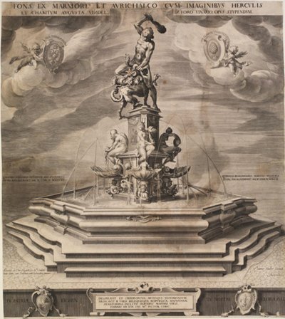 Herkulesfontenen i Augsburg av Jan Harmensz. Muller