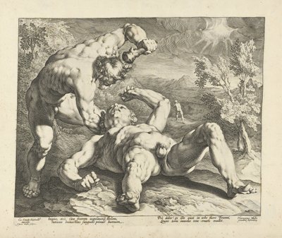 Kain dreper Abel av Jan Harmensz. Muller