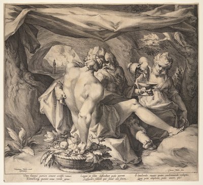 Lot og døtrene hans av Jan Harmensz. Muller