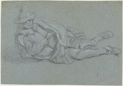 Løgnende mann av Jan Havicksz. Steen (possibly)