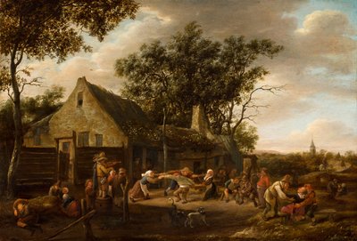 Bønder danser på et vertshus, ca. 1646-8 av Jan Havicksz. Steen