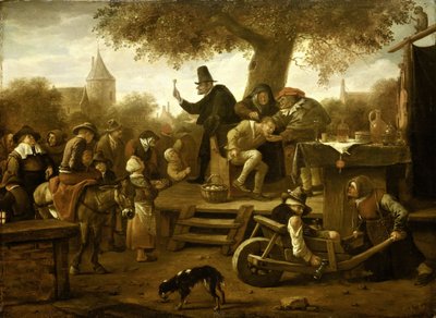 Kvakksalveren av Jan Havicksz. Steen
