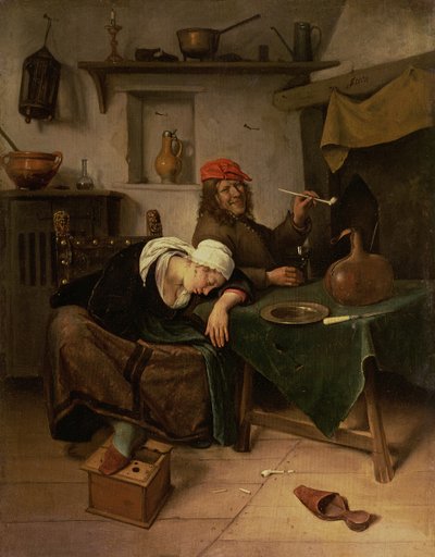 De ledige av Jan Havickszoon Steen