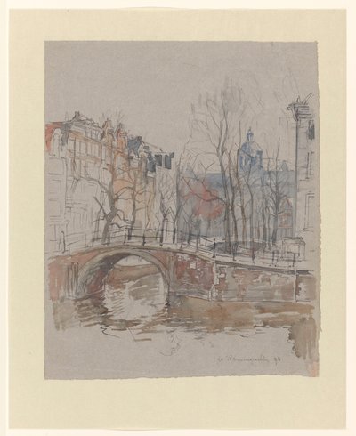 Warmoesgracht av Jan Hoynck van Papendrecht