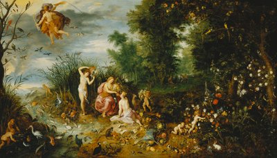 De fire elementene, av Jan II Brueghel
