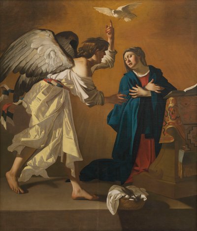 Bebudelsen (olje på lerret) av Jan Janssens