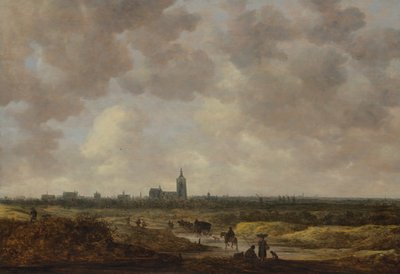 En utsikt over Haag fra nordvest, 1647. av Jan Josephsz van Goyen