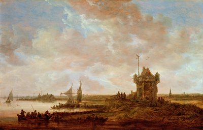nederlandsk landskap av Jan Josephsz van Goyen