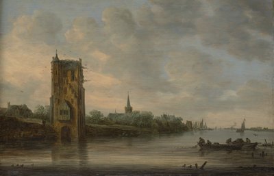 Pelkus-porten nær Utrecht av Jan Josephsz van Goyen
