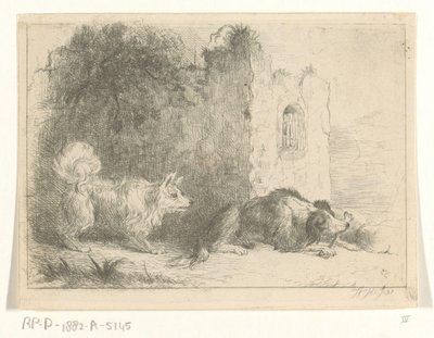 To hunder av Jan Karel Jacob de Jonge