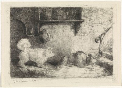 To hunder av Jan Karel Jacob de Jonge
