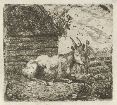 Bukk på en låve av Jan Kobell (II)