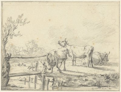 Kyr i en eng av Jan Kobell (II)