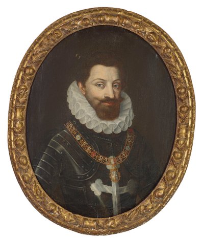 Portrett av Charles Emmanuel I 1562-1630, hertug av Savoy, etter 1600. av Jan, Kraeck